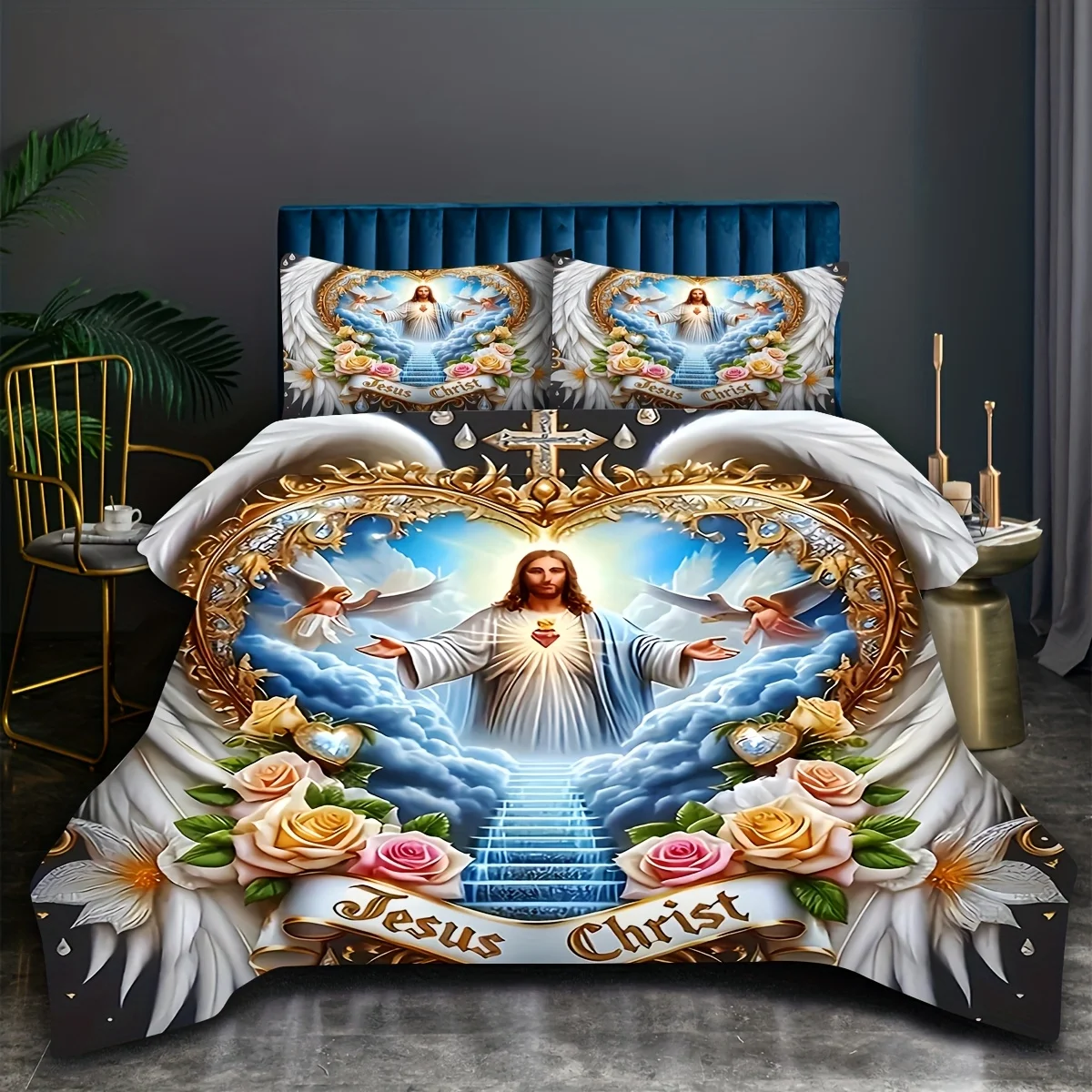 Duvet Cover Sets With Zipper - Parure de lit « Ailes de