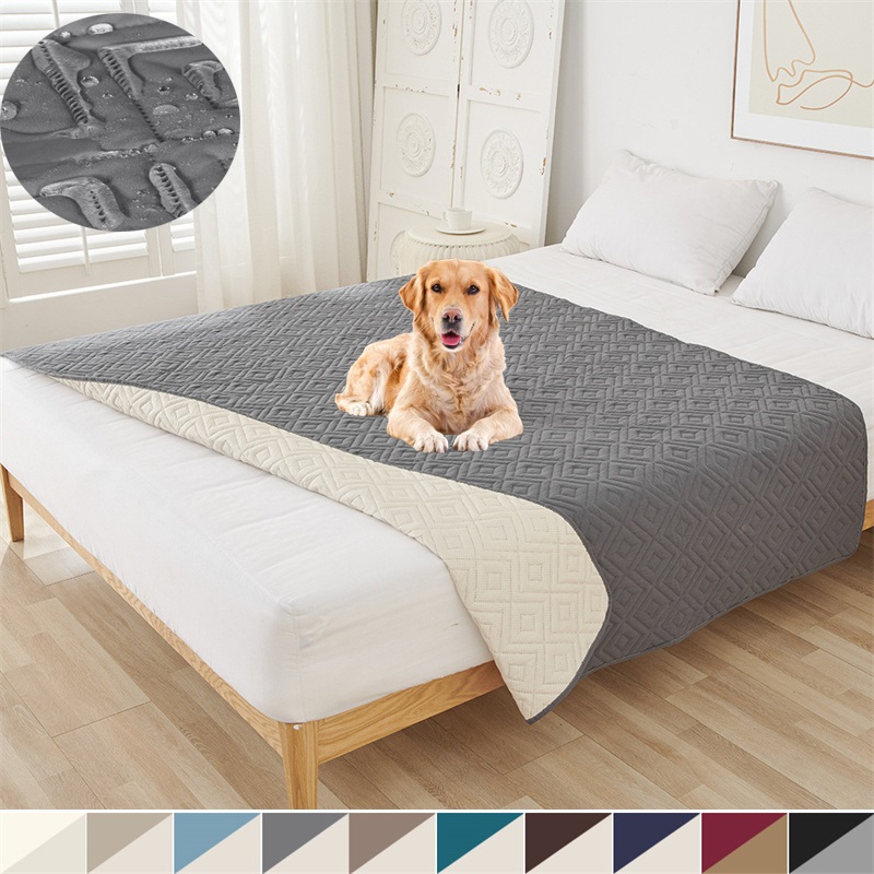 Waterproof Mattress Protector Breathable - Couvre-lit imperméable pour animaux de compagnie,