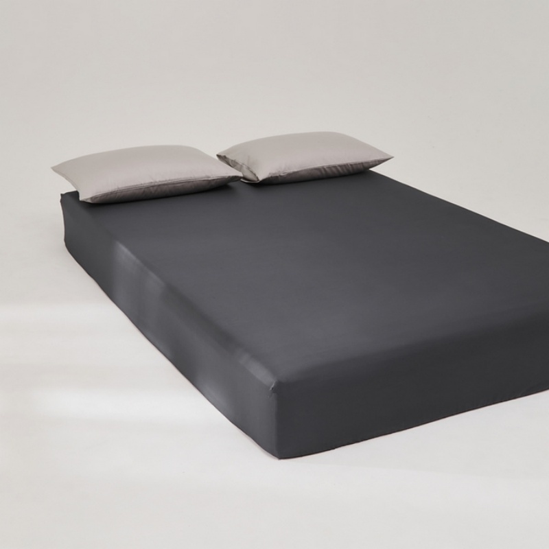 Fitted Bed Sheets Deep Pocket - 1 drap-housse rafraîchissant d'été avec poches