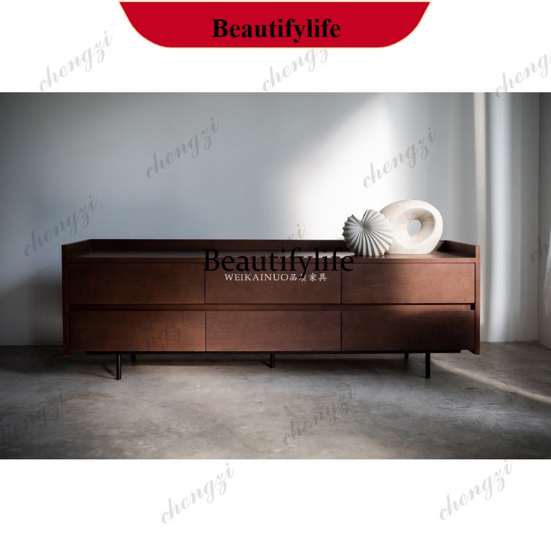 Storage & Organization - Meuble TV design en marbre N178,