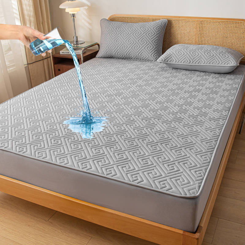 1 pièce de protège-matelas imp - Waterproof Mattress Protector Breathable avis et prix