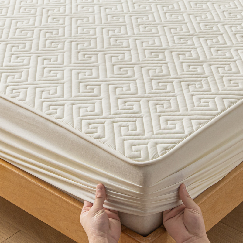 1 pièce de protège-matelas imp - Waterproof Mattress Protector Breathable avis et prix