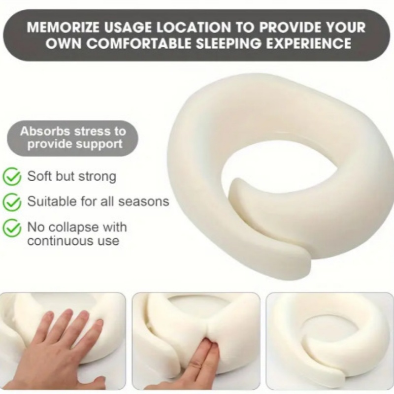 Oreiller de voyage portable en - Anti Snore Contour Pillow avis et prix