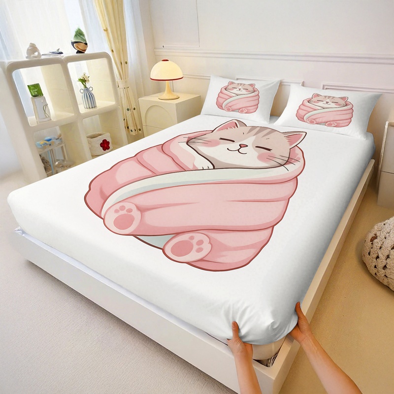 Parure de draps ajustés motif  - Fitted Bed Sheets Deep Pocket avis et prix