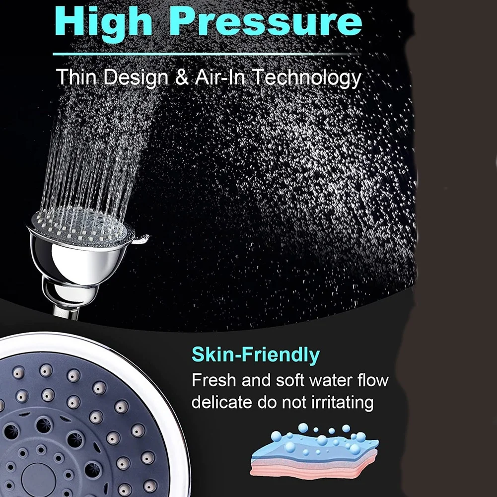 Pommeau de douche à main haute - High Pressure Shower Head Handheld avis et prix