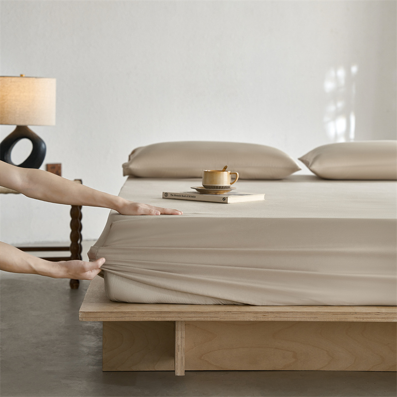 Drap-housse 100% Soie de Mûrie - Fitted Bed Sheets Deep Pocket avis et prix