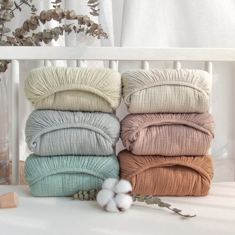 Drap-housse en mousseline de c - Muslin Cotton Bedspread avis et prix