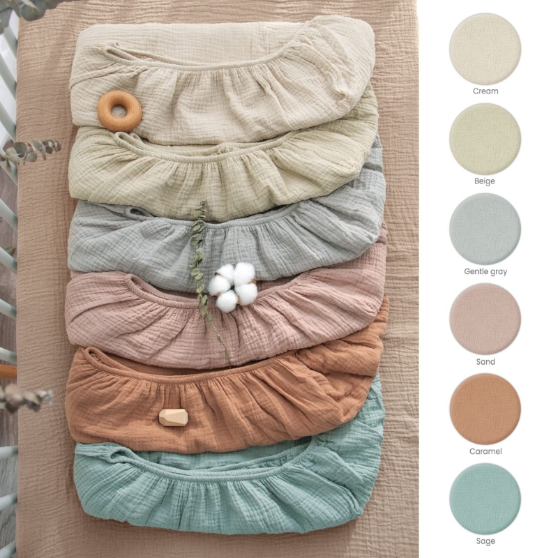 Drap-housse en mousseline de c - Muslin Cotton Bedspread avis et prix