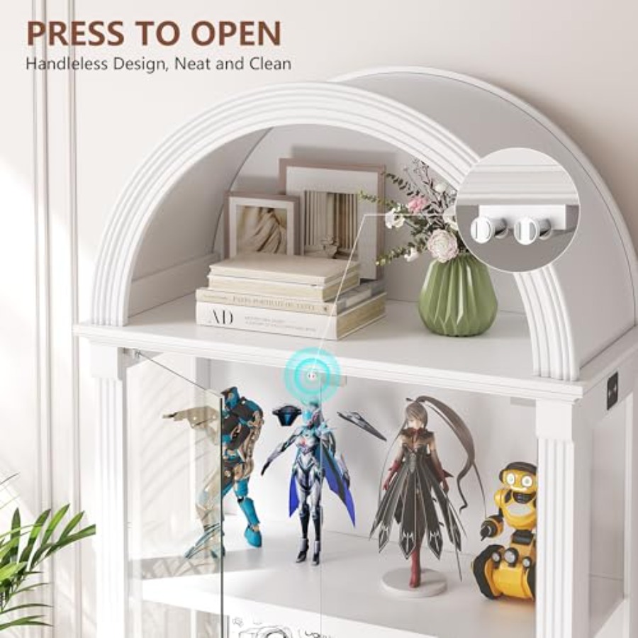 Vitrine arquée pour salon, por - Lighting avis et prix