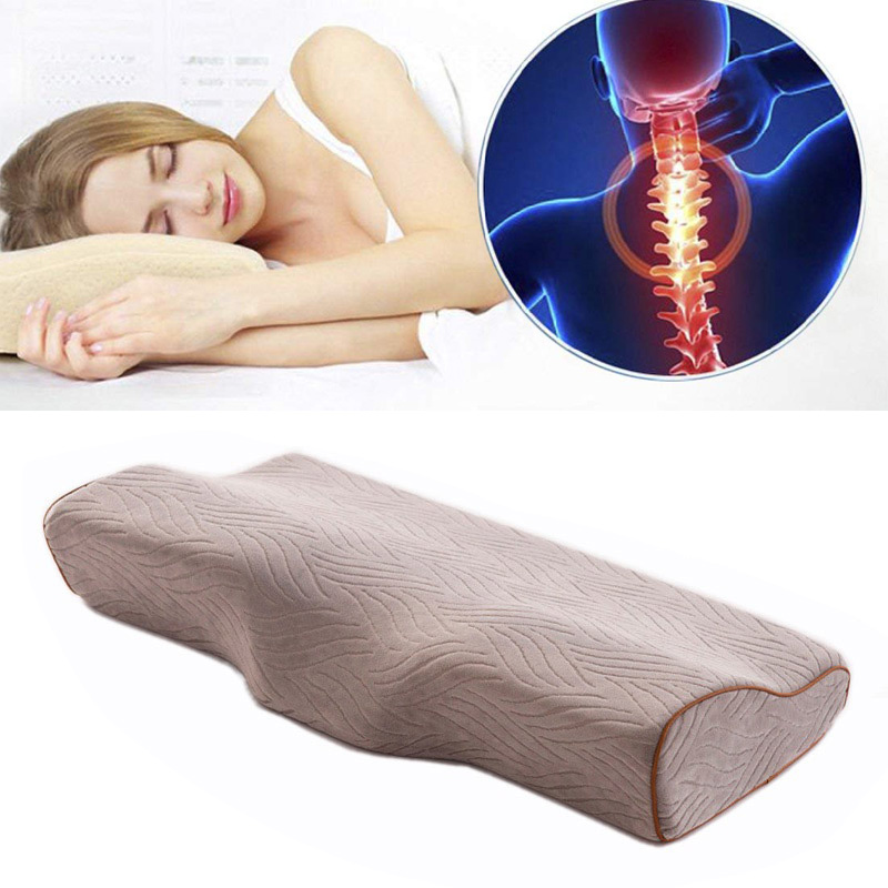 Oreiller de massage orthopédiq - Memory Foam Orthopedic Pillow Neck Pain avis et prix