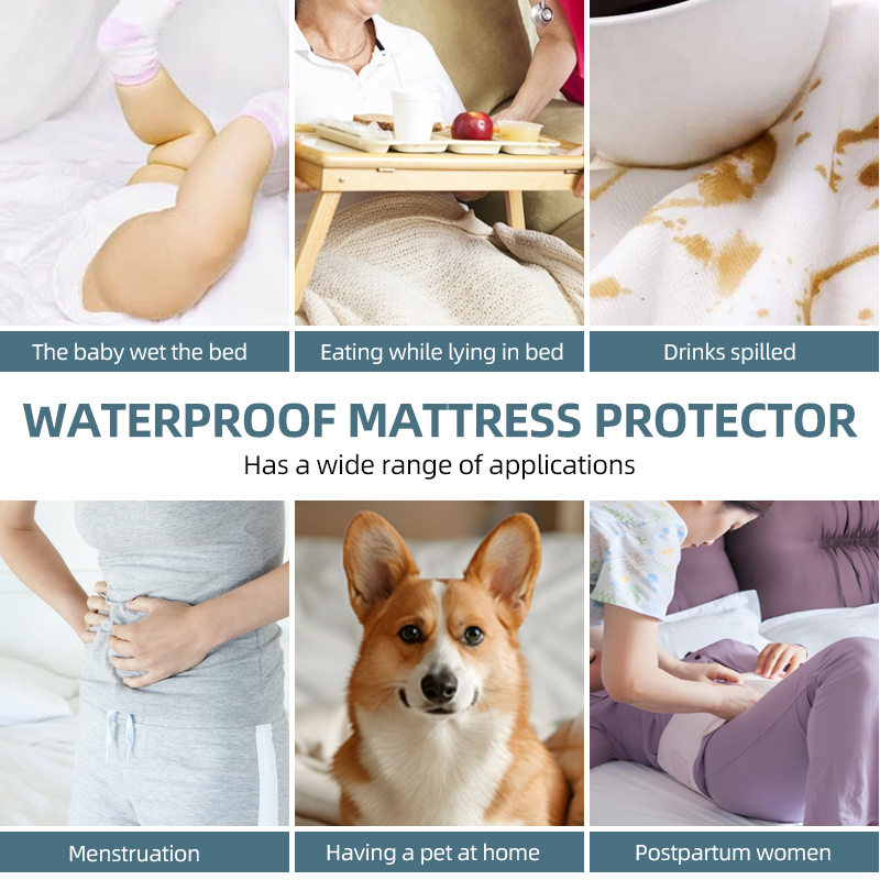 Protège-matelas imperméable Qu - Waterproof Mattress Protector Breathable avis et prix