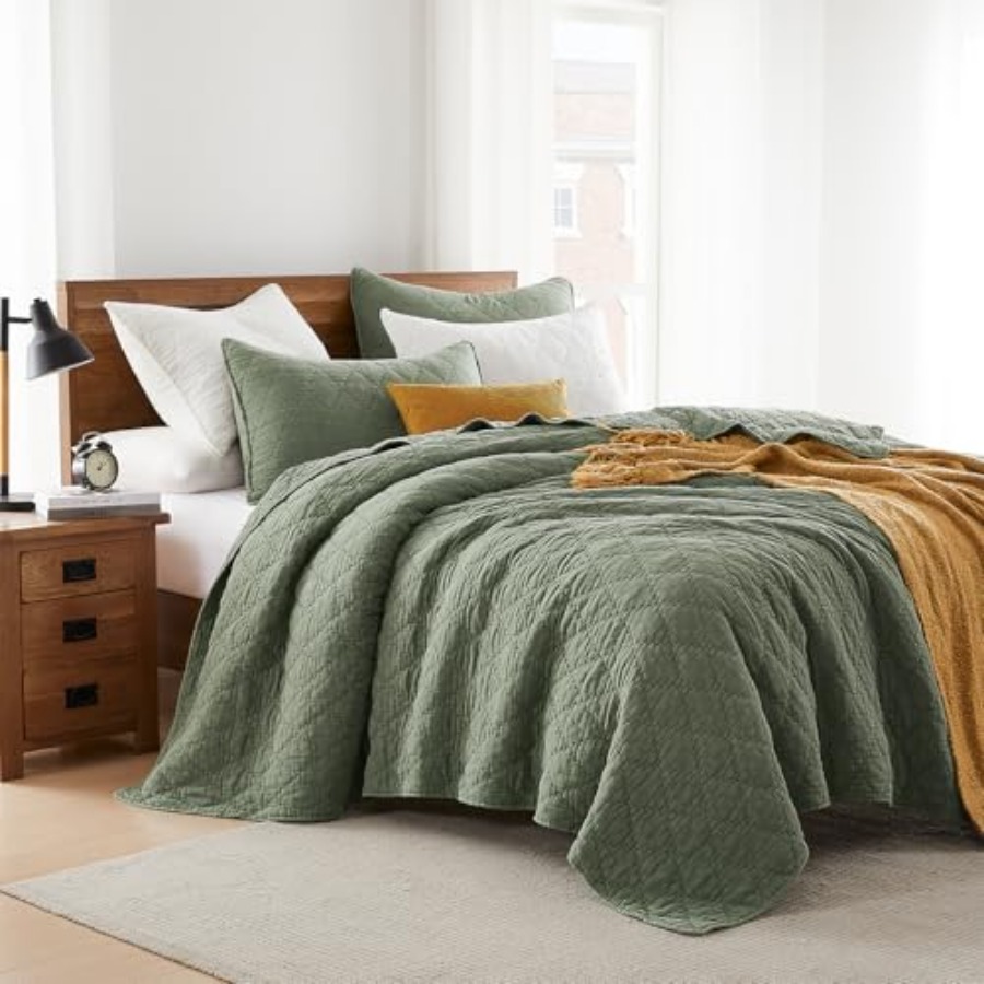 Ensemble de couette en moussel - Muslin Cotton Bedspread avis et prix