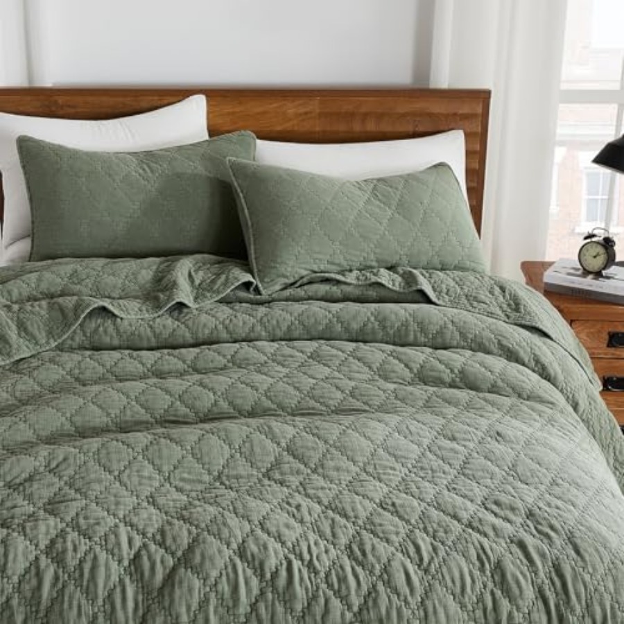 Ensemble de couette en moussel - Muslin Cotton Bedspread avis et prix