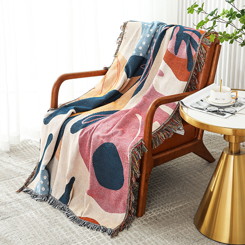 Textile City Ins Alice Plant P - Boho Throw Blanket Fringe avis et prix